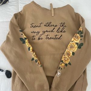 Adelaine Morin Brown Hoodie Fanjoy